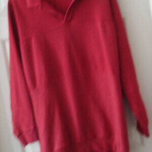 Man's Pullover with collar and long sleeves size 3X